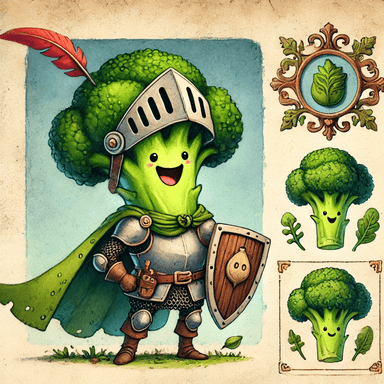 Sir Sprout illustration